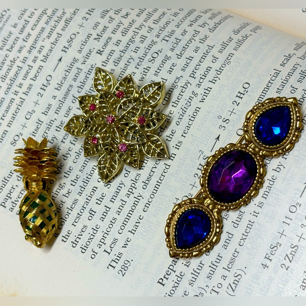 brooch lot